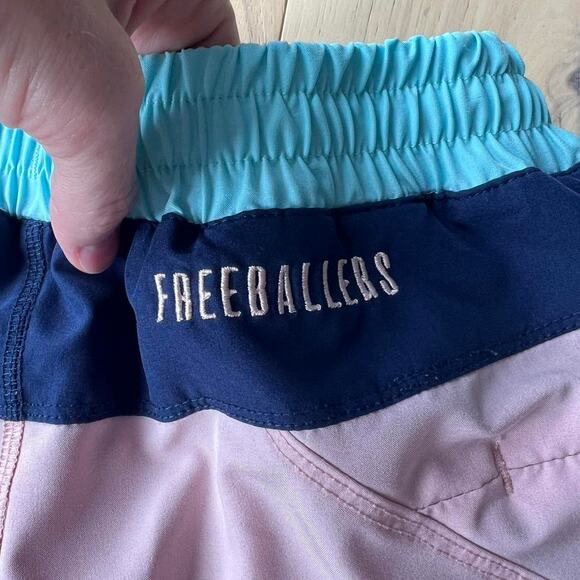 Freeballers - Sport Shorts - The Peachy Blues - Men’s Size M - Picture 5 of 6